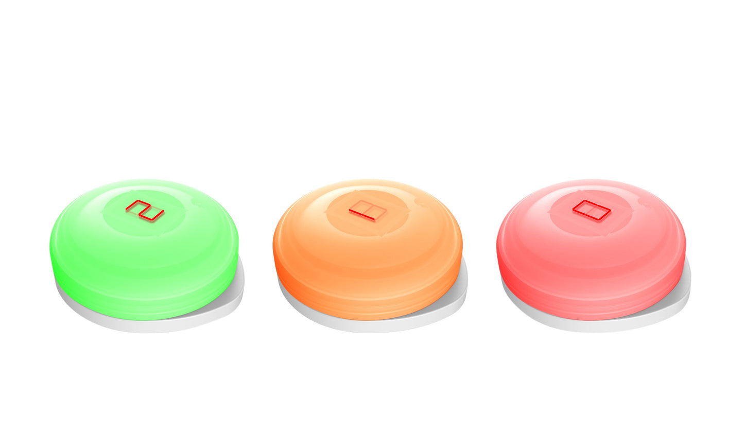 Lot de 3 Foodtags + - L'appareil luttant contre le gaspillage alimentaire.
